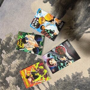 Manga Volume Collection - Colorful Graphic Covers